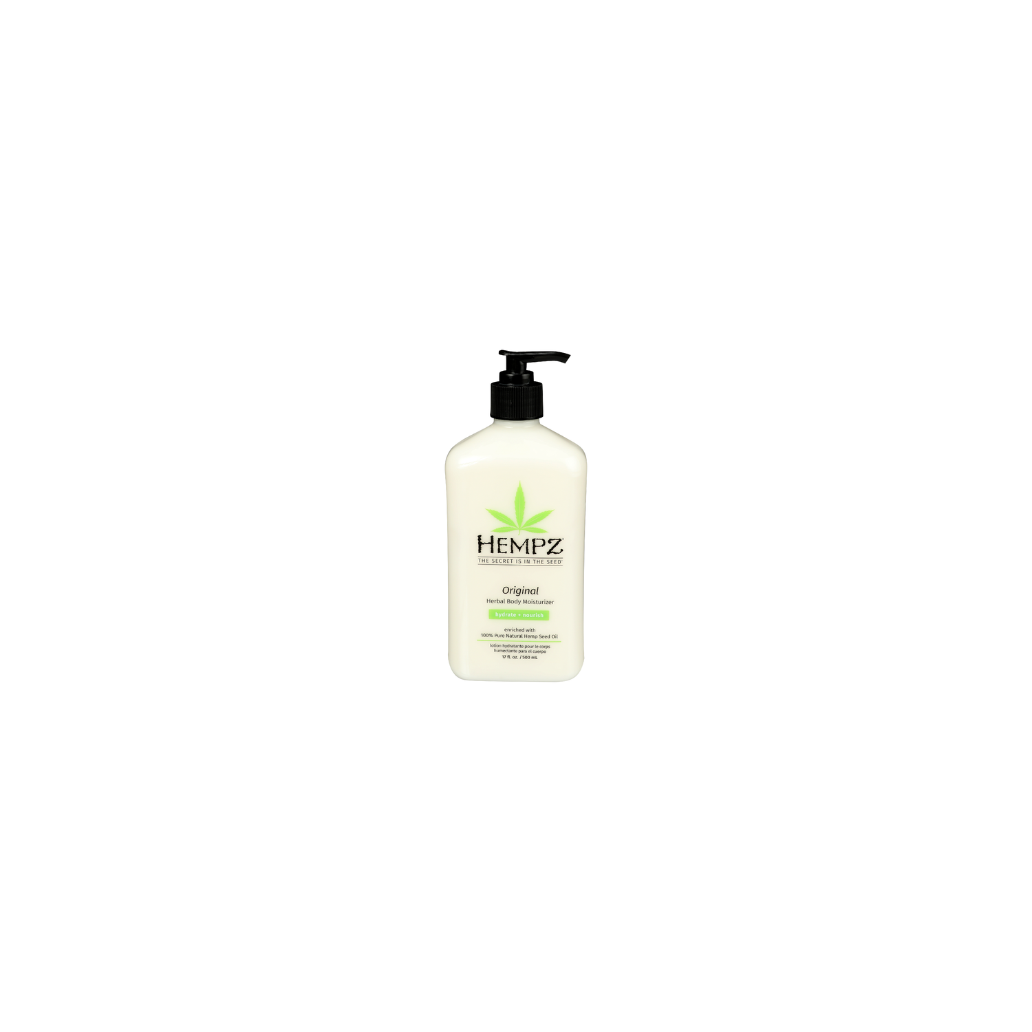 Hempz Sweet Flowers & Bananas Original Herbal Body Moisturizer - 17 Fluid Ounce Image 1 of 2