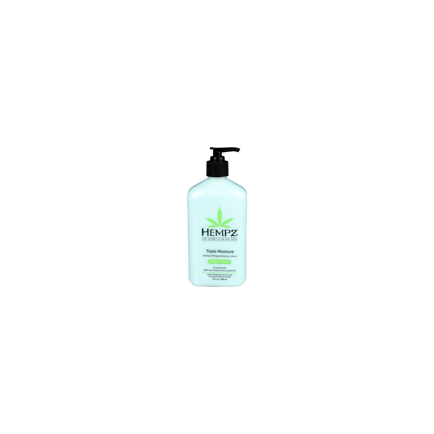 Hempz Enchanted Grapefruit & Sparkling Peach Triple Moisture Herbal Whipped Body Crème - 17 Fluid Ounce Image 1 of 2