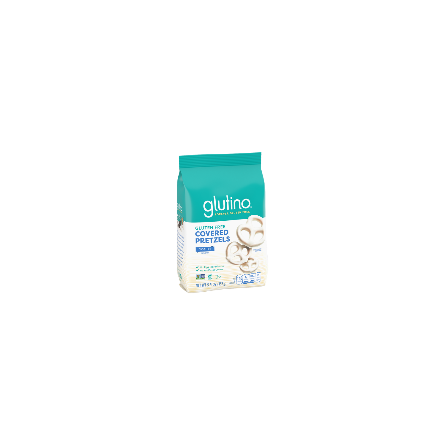 Glutino Gluten Free Yogurt Flavored Covered Pretzels, Snacks - 5.5 Ounce Image 1 of 2