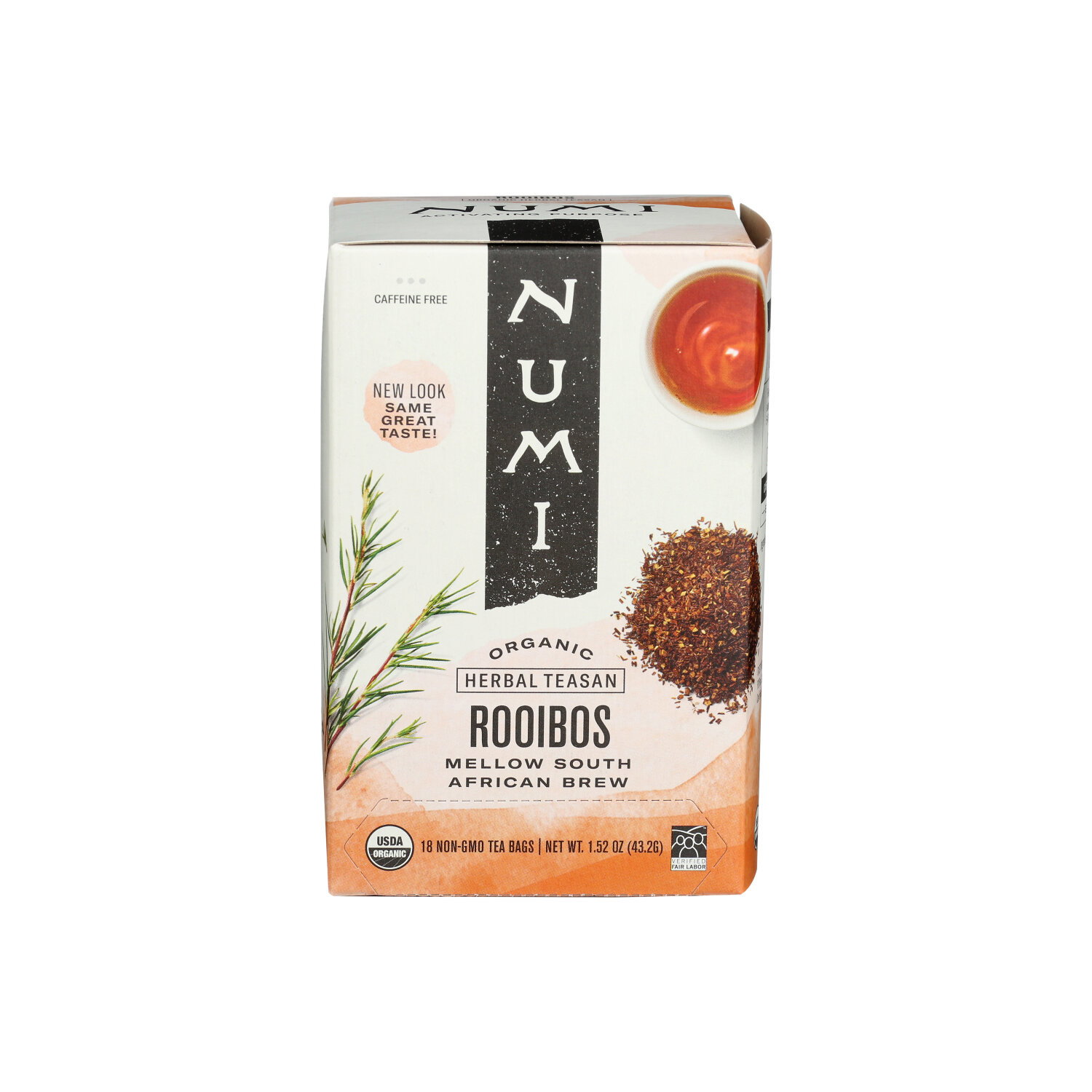 NUMI Tea Bag Rooibos - 0.084 Ounce - 18 Count Image 1 of 2