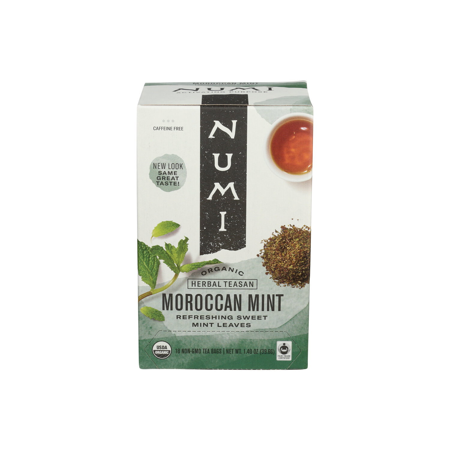 Numi Herbal Tea Moroccan Mint - 0.078 Ounce - 18 Count Image 1 of 3