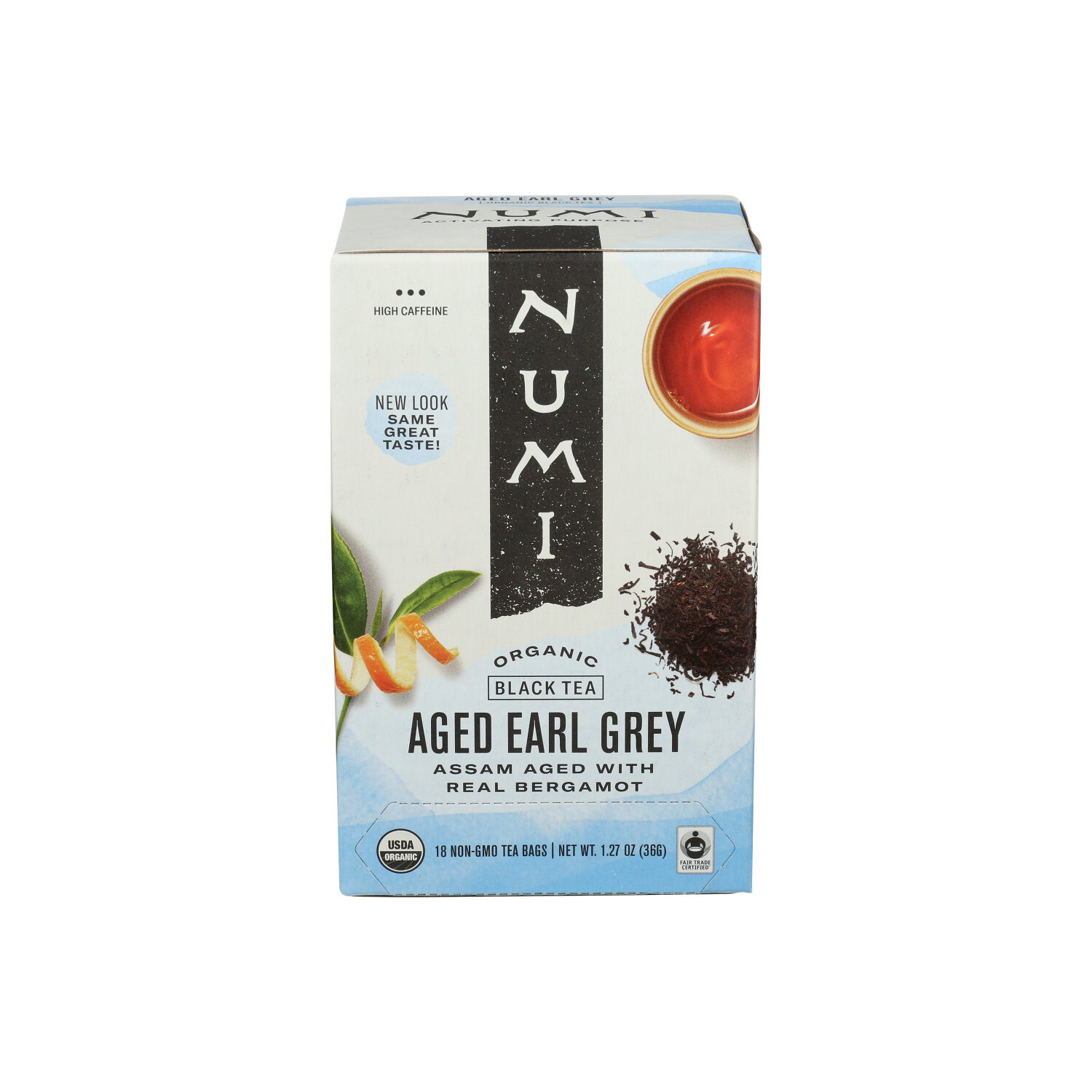 Numi Black Tea Aged Earl Grey - 0.071 Ounce - 18 Count Image 1 of 3