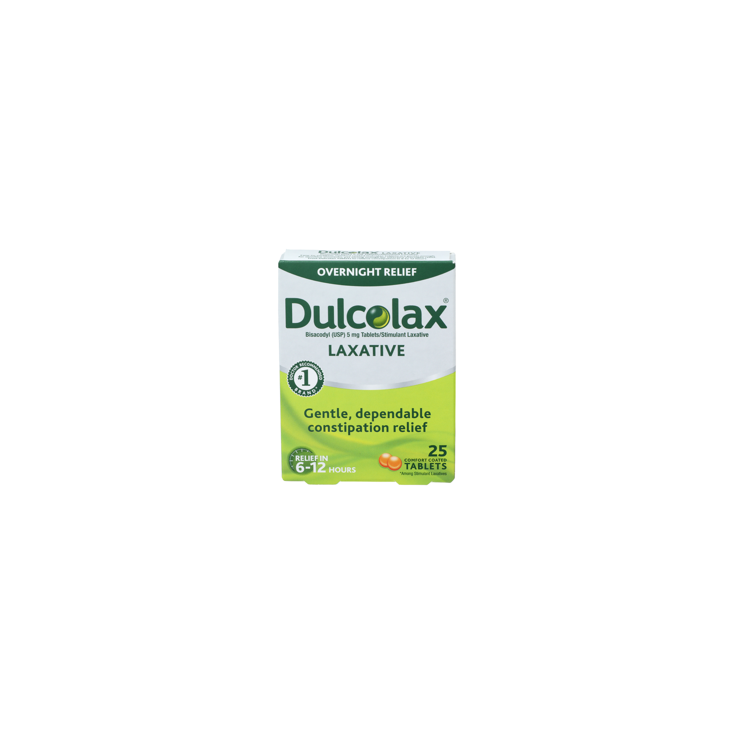 Dulcolax Overnight Relief Laxative - 25 Count Image 1 of 2