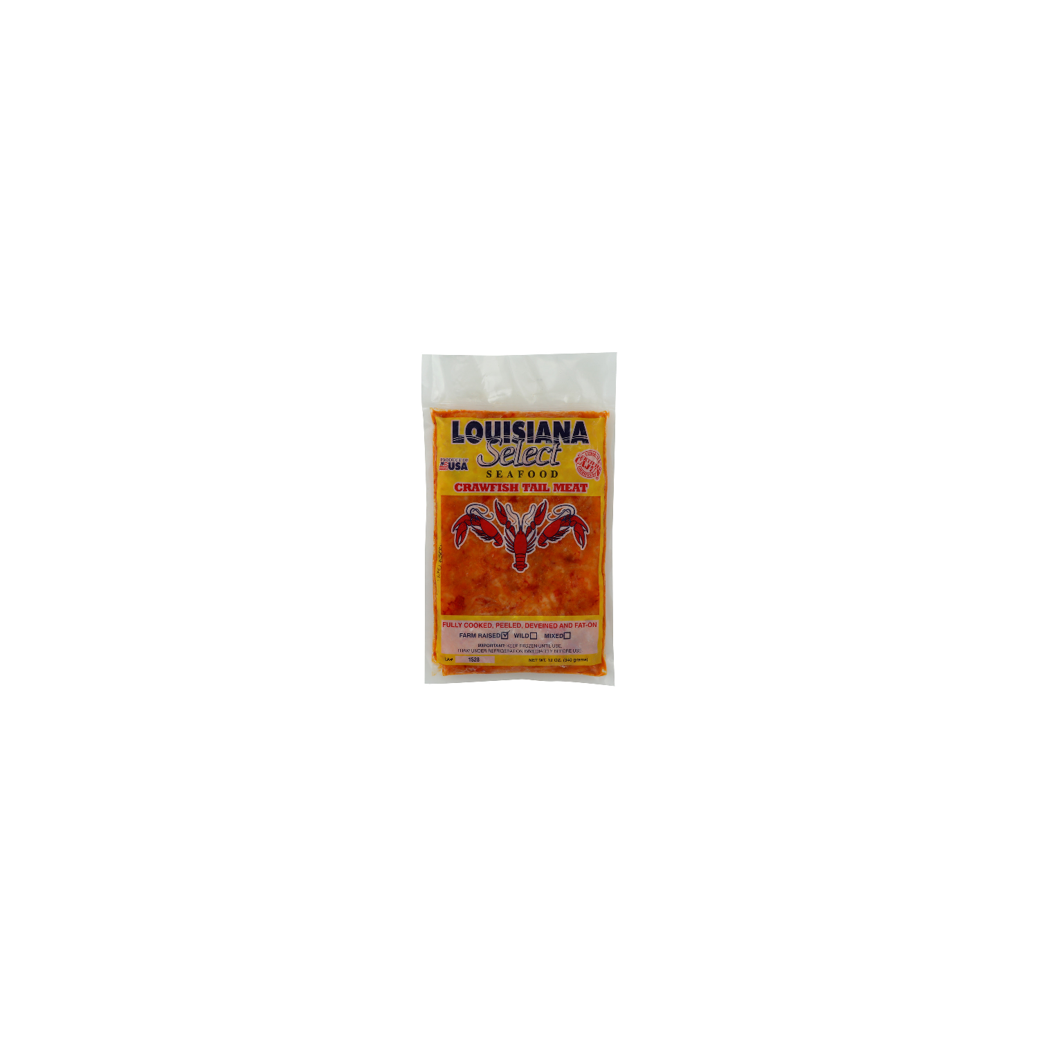 Louisiana Select Seafoods Crawfish Tail Meat - 12 Ounce Image 1 of 4