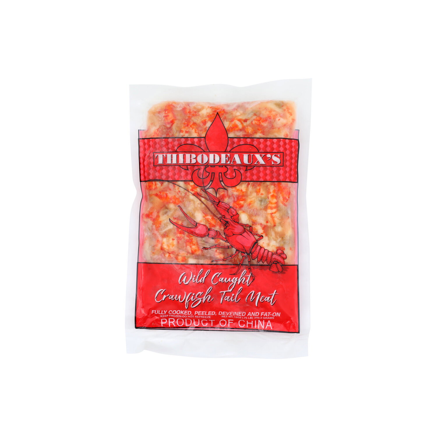 Thibodeauxs Craw Fish Tail Meat, Wild Caught - 12 Ounce Image 1 of 4