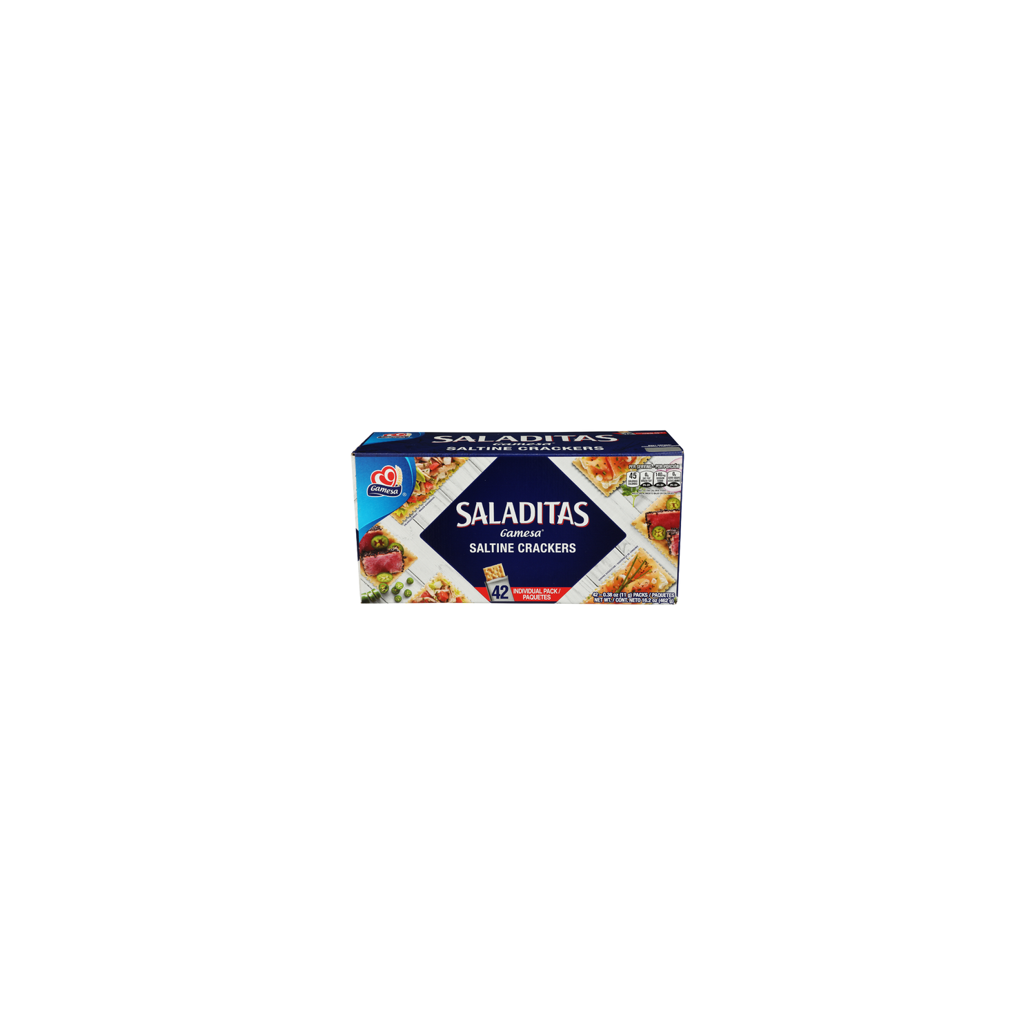 Gamesa Saltine Crackers - 0.386 Ounce - 42 Count Image 1 of 4