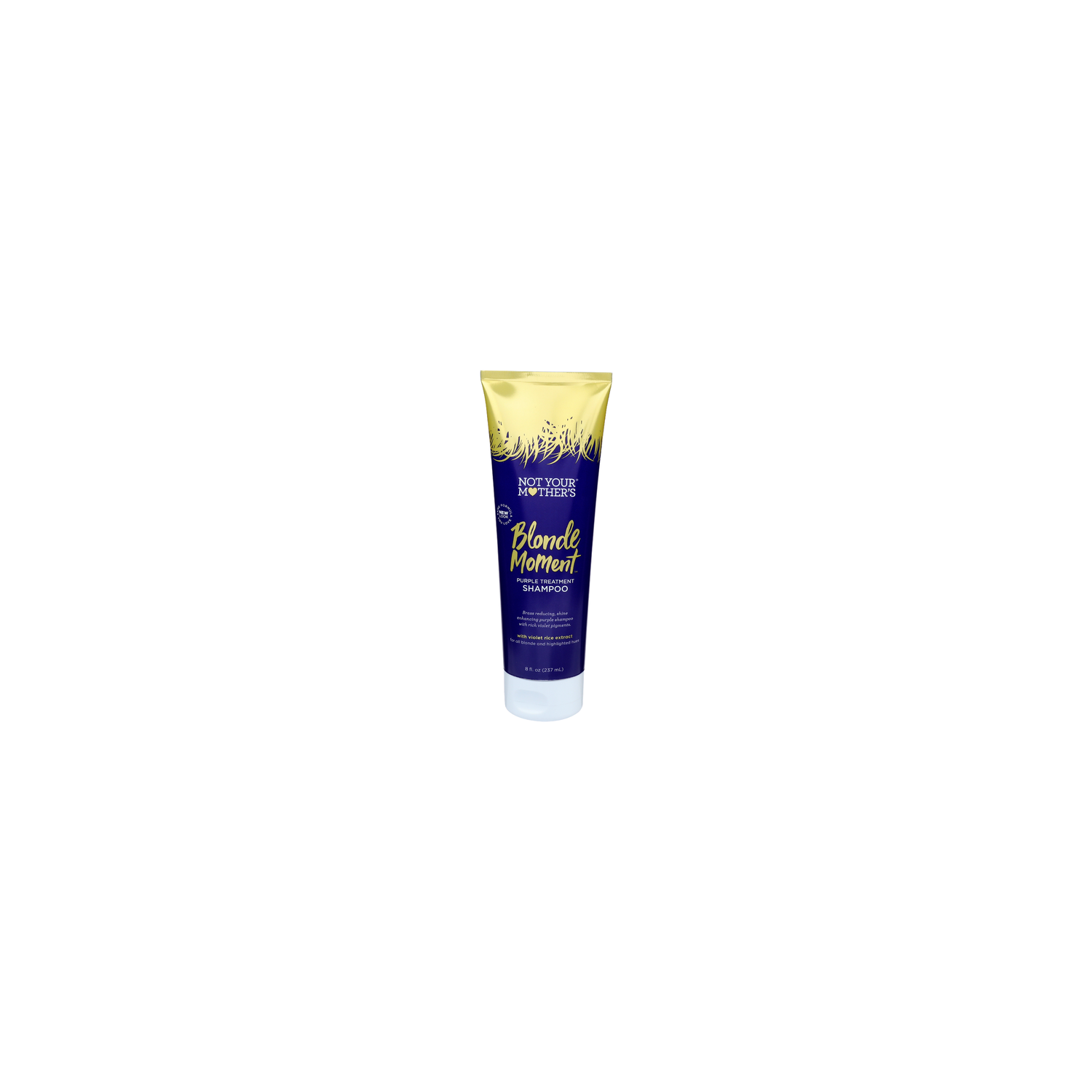 Not Your MOTHER's Blonde Moment Purple Treatment Shampoo - 8 Fluid Ounce Image 1 of 3