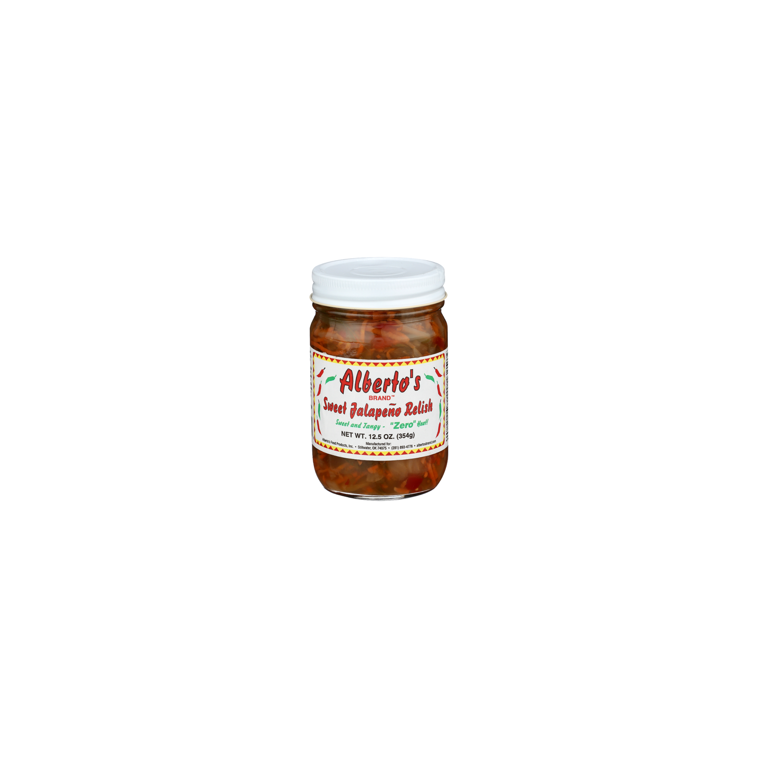 ALBERTO's Brand Sweet Jalapeno Relish - 12.5 Ounce Image 1 of 4