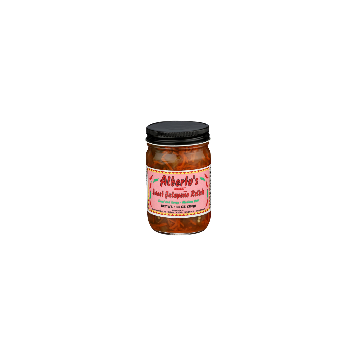 ALBERTO's Brand Sweet Jalapeno Relish - 13.5 Ounce Image 1 of 4