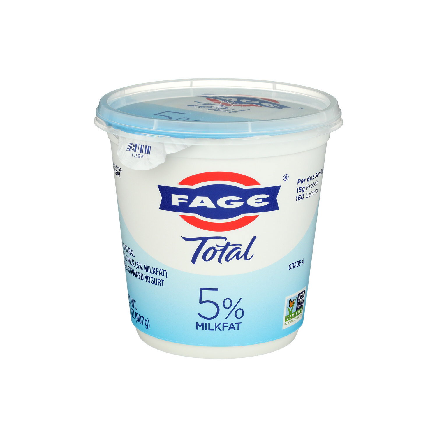 Fage Total 5% Milkfat Plain Greek Strained Yogurt - 32 Ounce Image 1 of 4