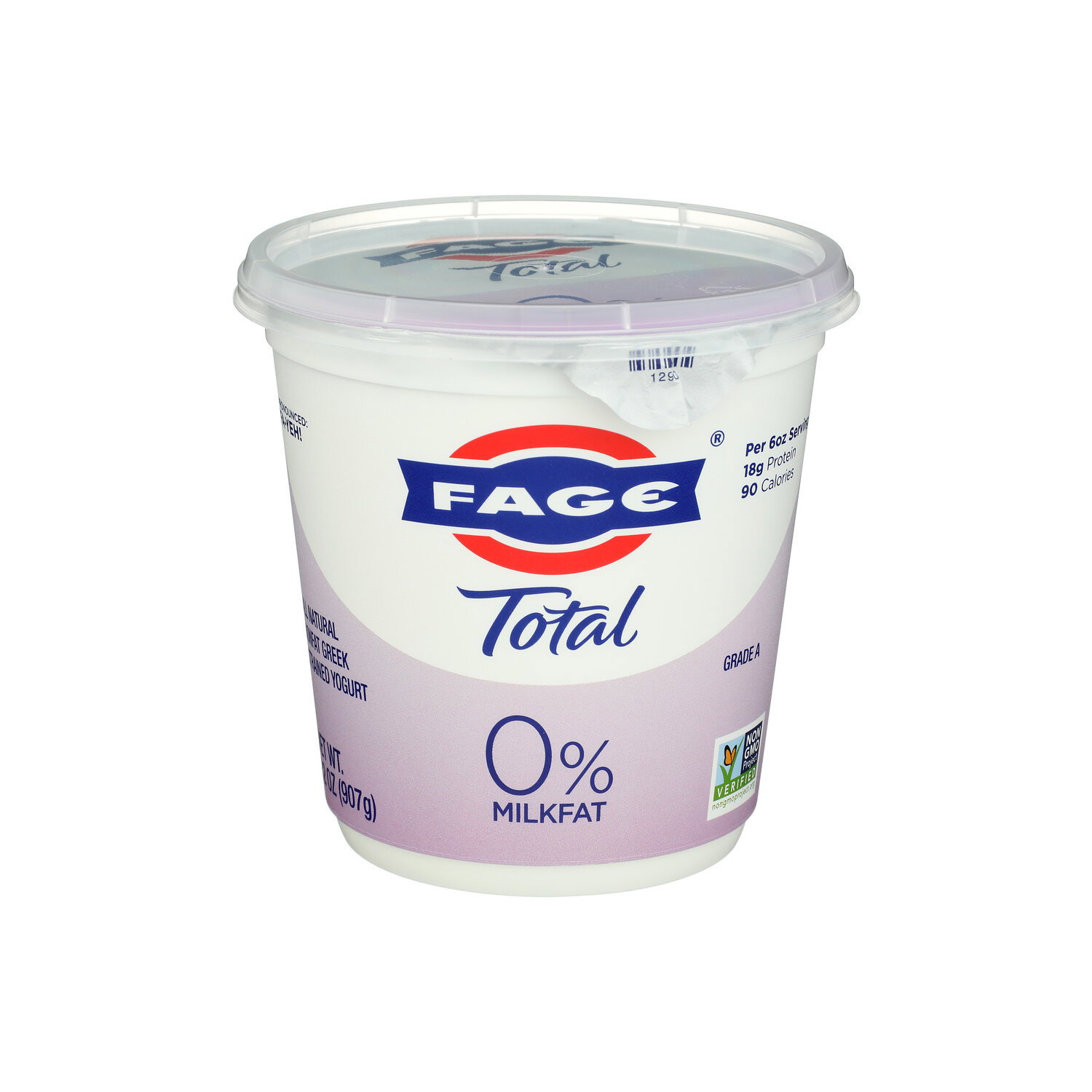 Fage Total Plain 0% Milkfat Nonfat Greek Strained Yogurt - 32 Ounce Image 1 of 4