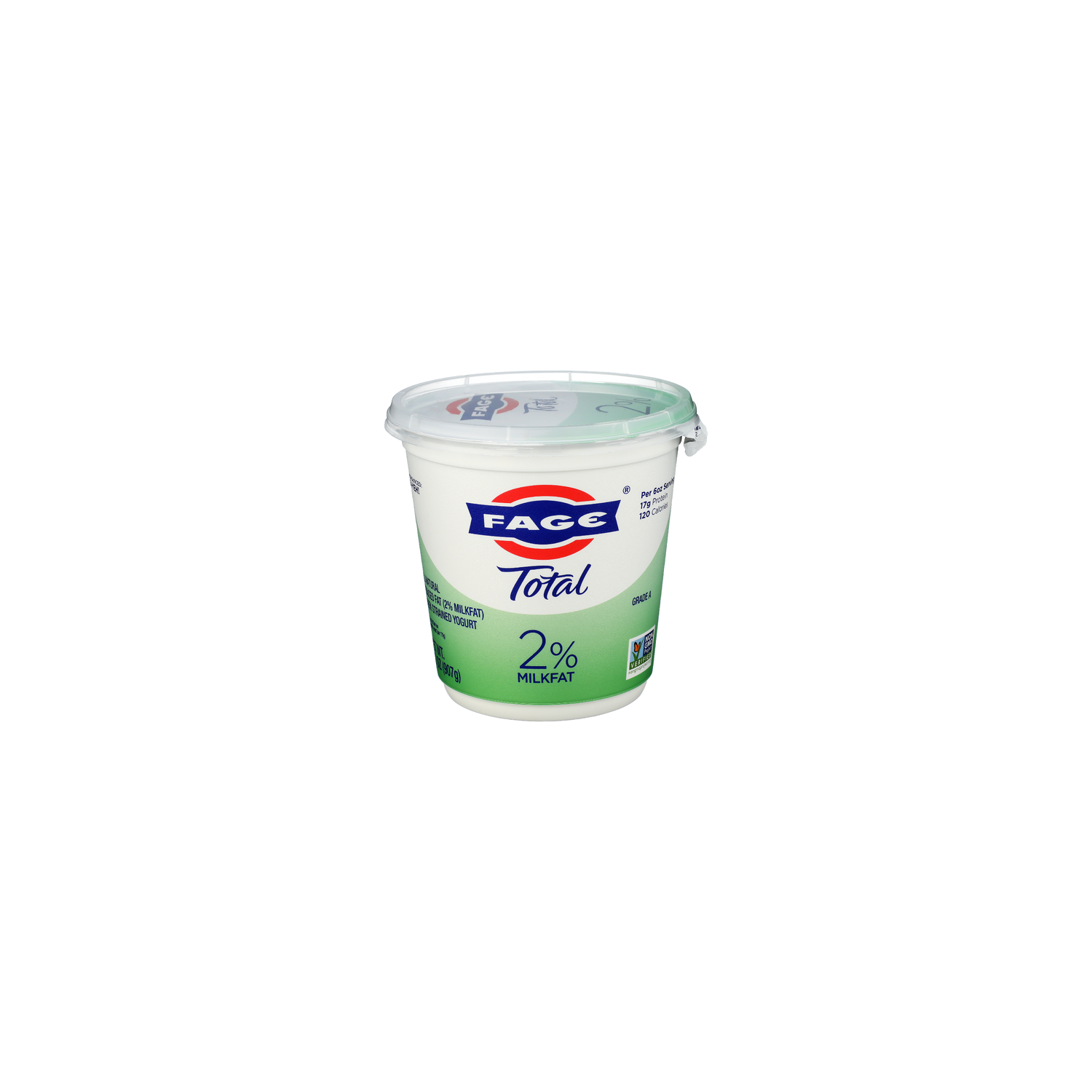 Fage Total 2% Milkfat Plain Yogurt - 32 Ounce Image 1 of 4