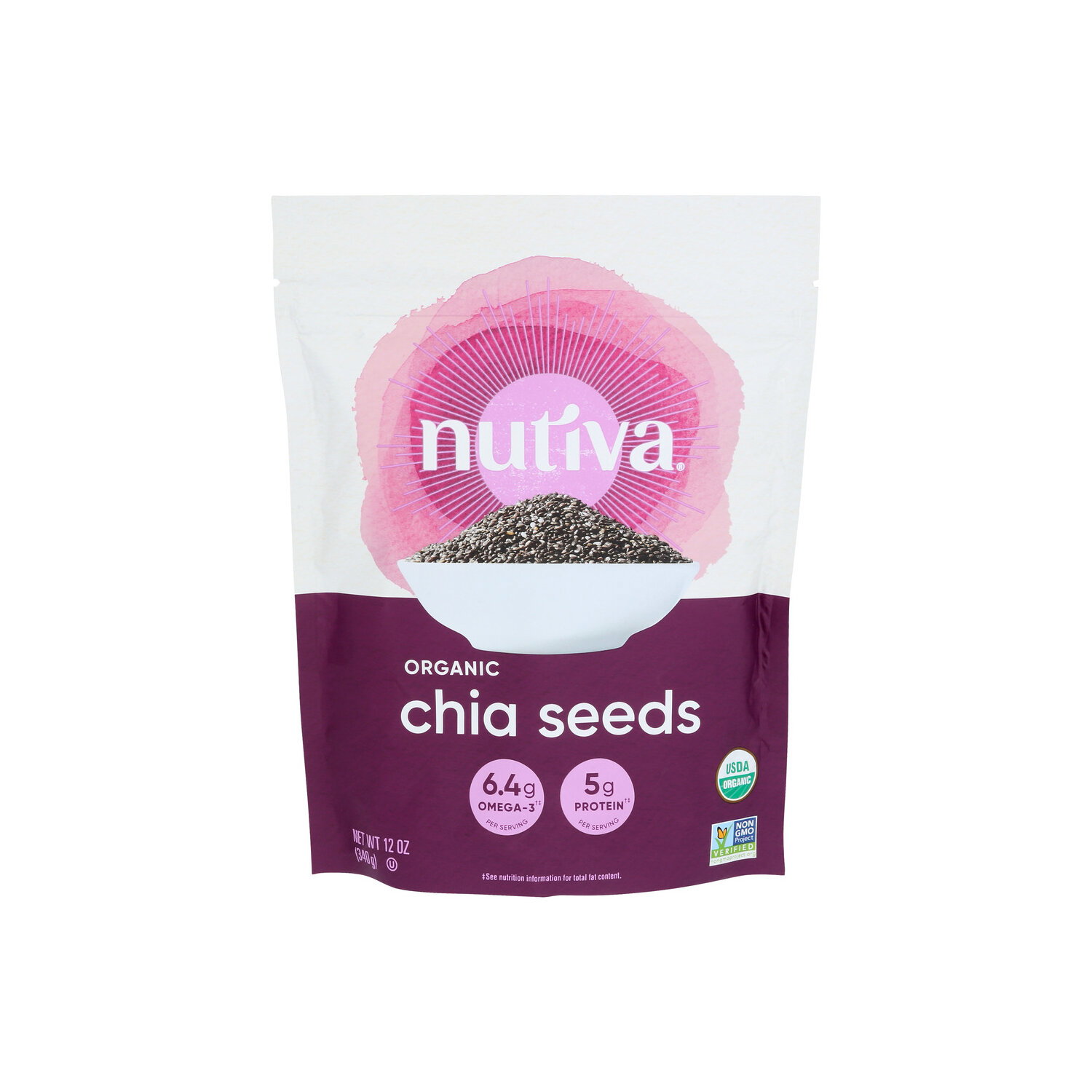 Nutiva Seeds Organic Black Chia - 12 Ounce Image 1 of 4