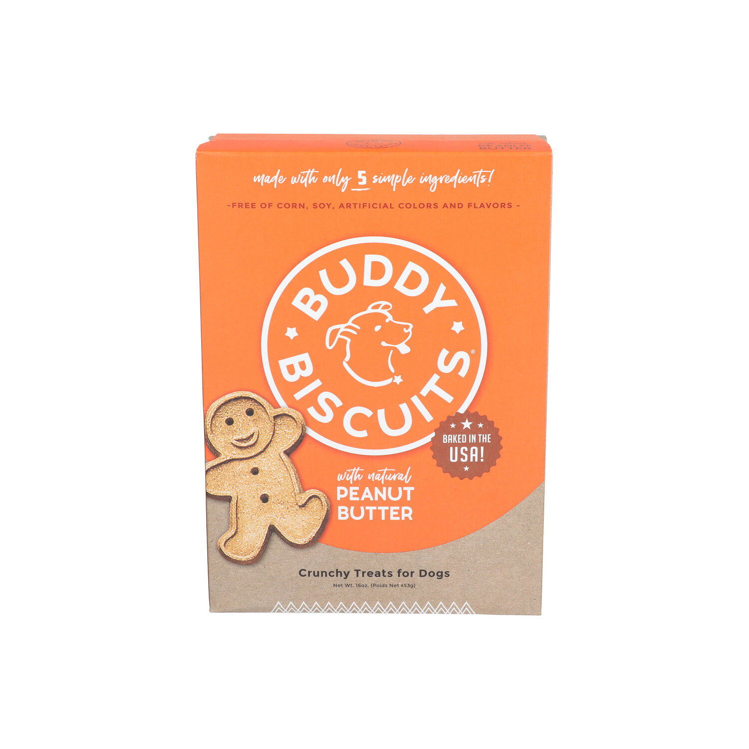 Buddy Biscuits Crunchy Treats For Dogs Peanut Butter - 16 Ounce Image 1 of 4