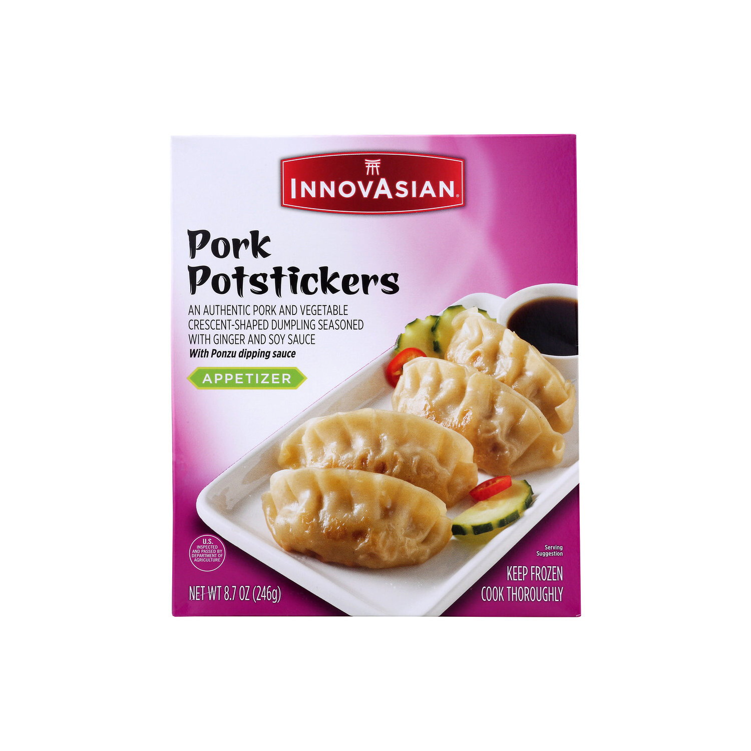 Innovasian Pork Potstickers - 8.7 Ounce Image 1 of 4