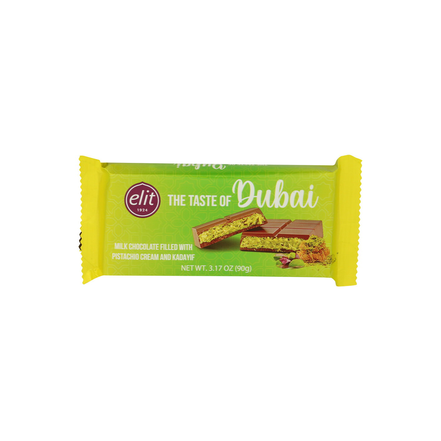 Elit Dubai Milk Chocolate With Pistachio - 3.17 Ounce Image 1 of 4
