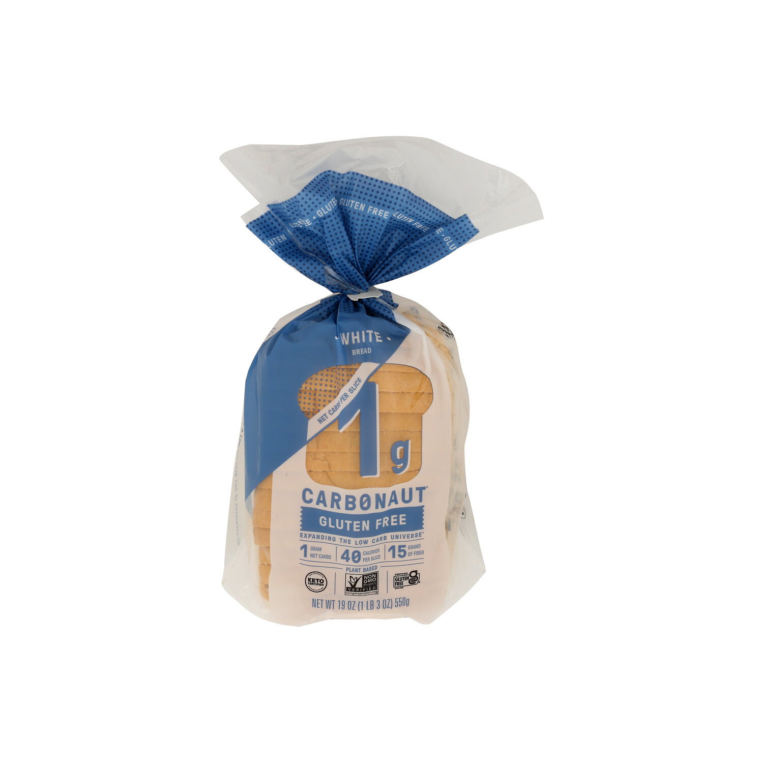 Carbonaut White Gluten Free Bread - 19 Ounce Image 1 of 4