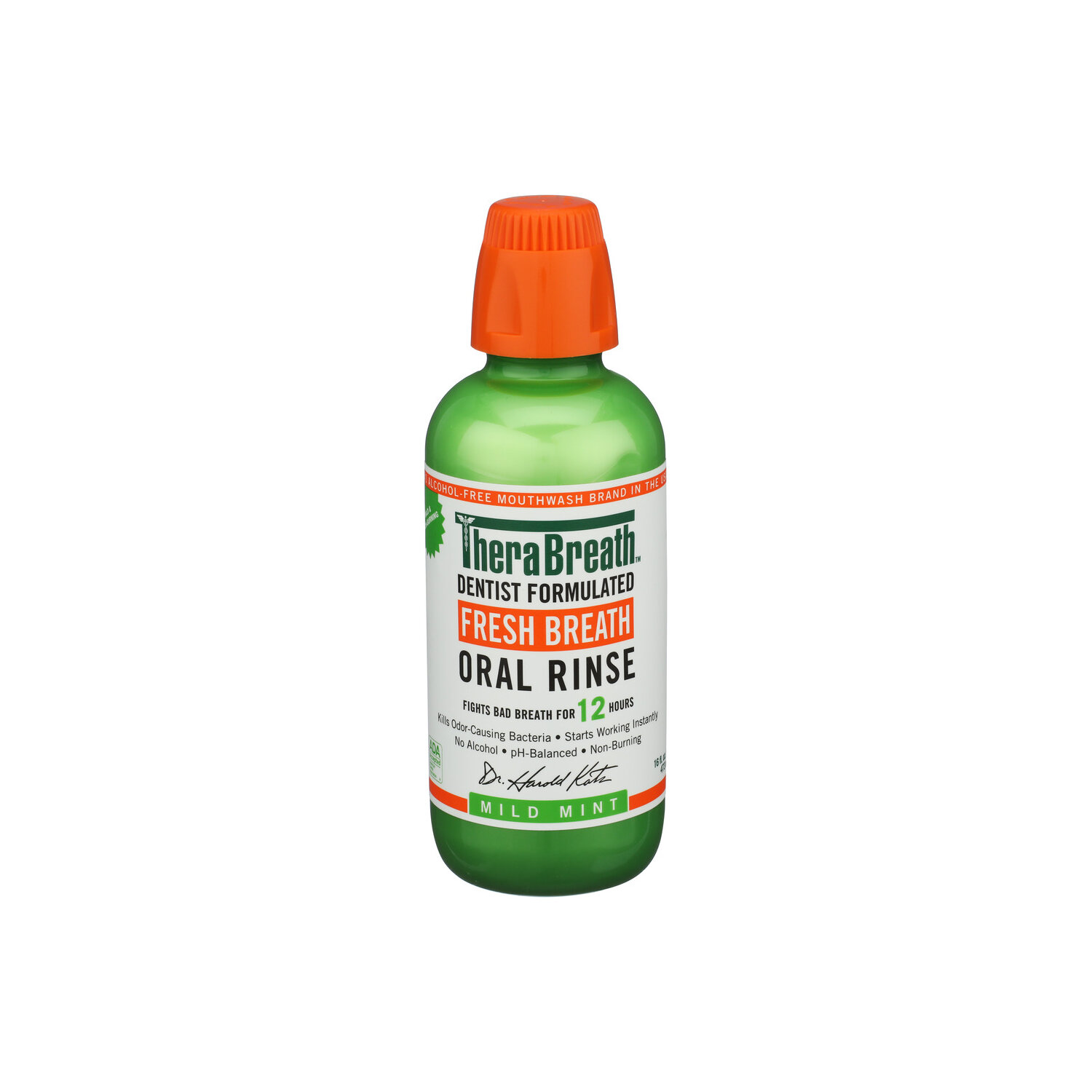 Thera Breath Mild Mint Fresh Oral Rinse - 16 Fluid Ounce Image 1 of 3
