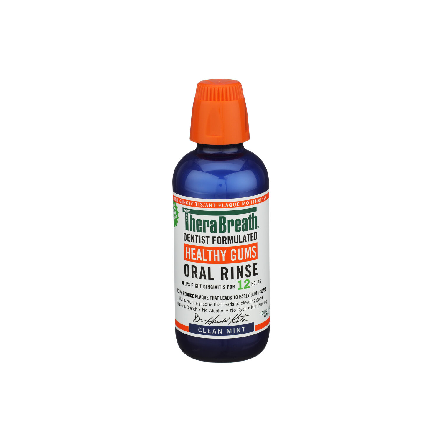 Thera Breath Clean Mint Healthy Gums - 16 Fluid Ounce Image 1 of 2