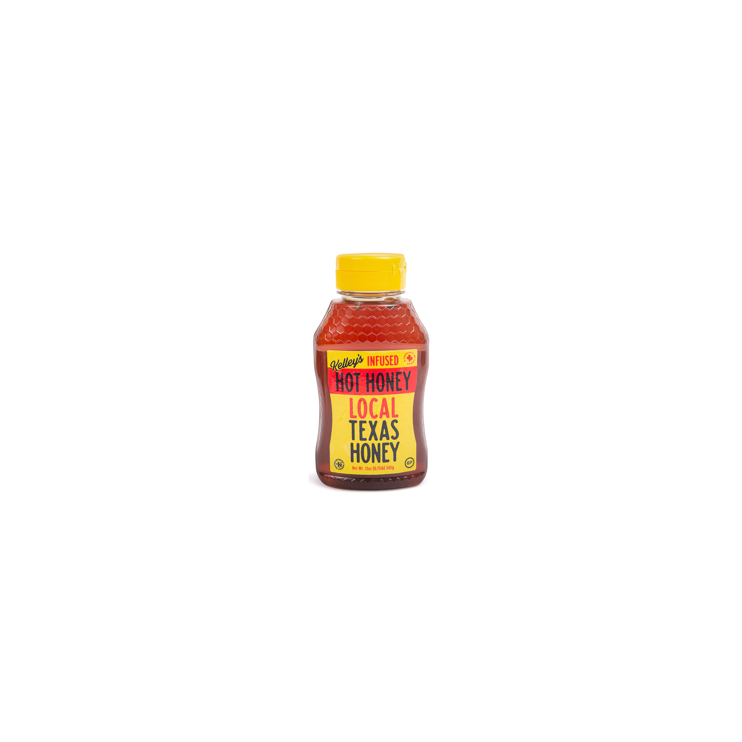 Kelley's Honey Local Texas Infused Hot - 12 Ounce