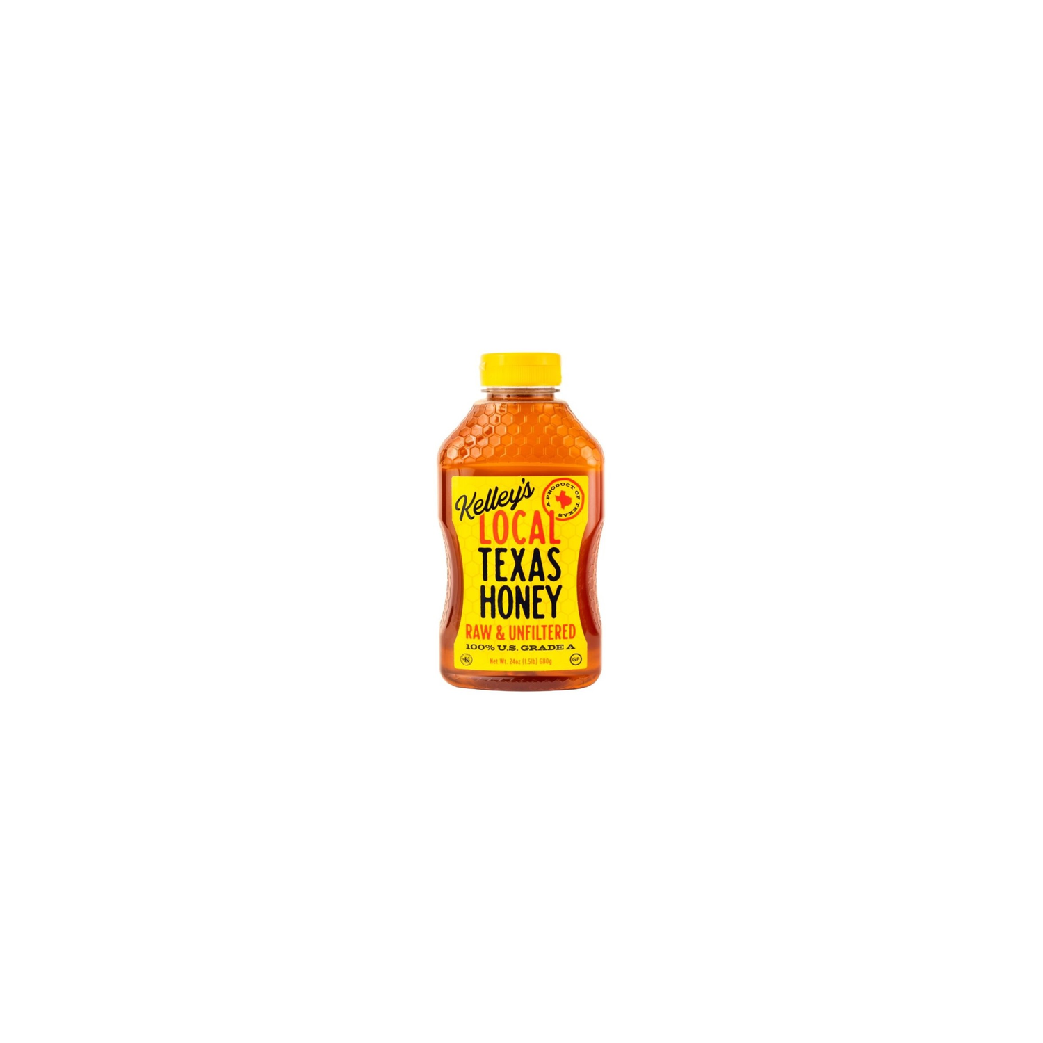 Kelley's Raw Local Texas Honey - 24 Ounce Image 1 of 3
