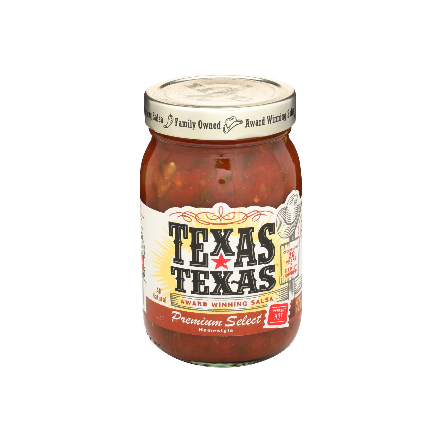 Texas Texas Premium Select Salsa Homestyle Perfect Hot - 16 Ounce Image 1 of 2