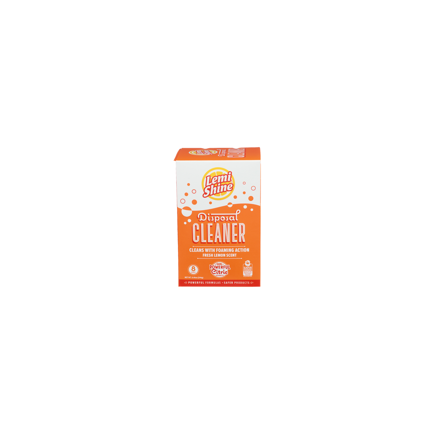 Lemi Shine Fresh Lemon Scent Disposal Cleaner - 1.058 Ounce - 8 Count Image 1 of 3