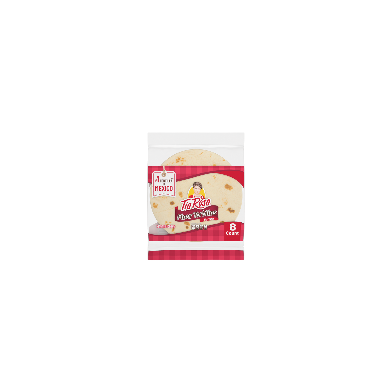 Tia Rosa White Flour - 2.5 Fluid Ounce - 8 Count Image 1 of 4