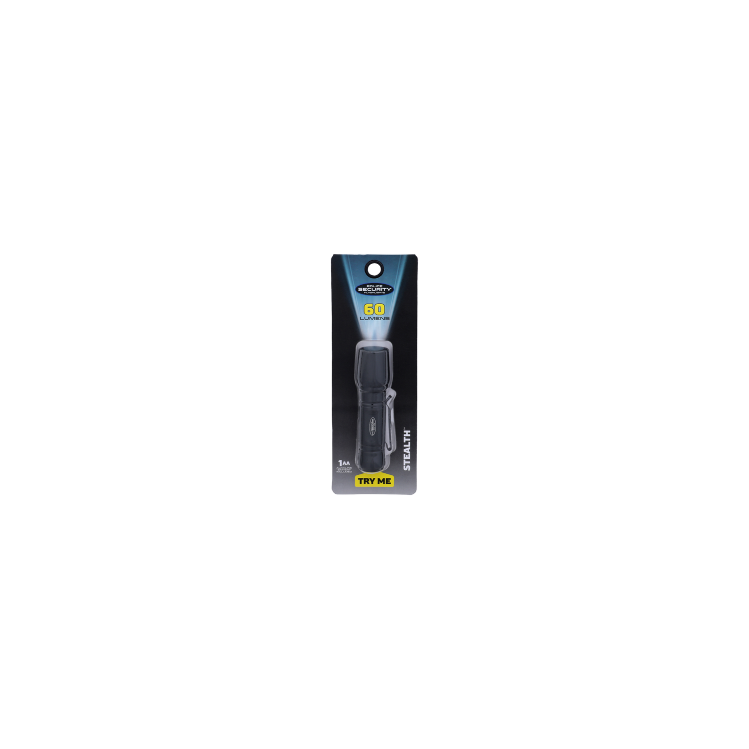 Police Security 60 Lumens Stealth Flashlight - 1 Each Image 1 of 2