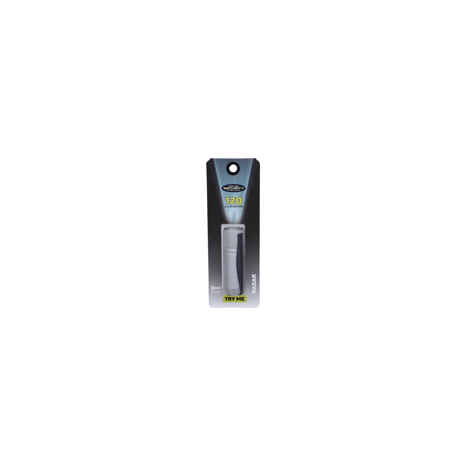 Police Security 120 Lumens Radar Flashlights - 1 Each Image 1 of 2
