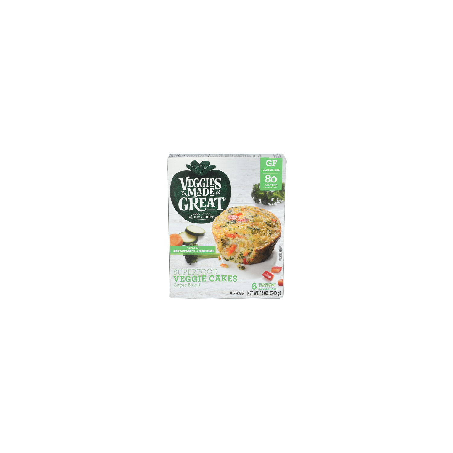 Veggies Made Great Superblend Superfood Veggie Cakes Super Blend - 2 Ounce - 6 Count Image 1 of 4