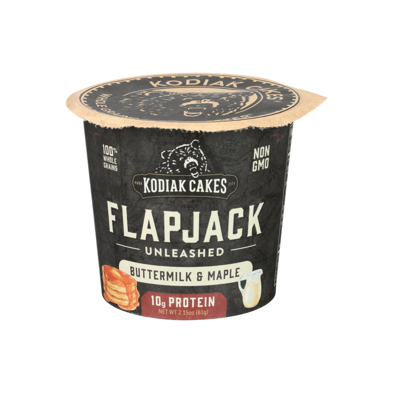 Kodiak Buttermilk & Maple Cakes Flapjack Power Cup - 2.15 Ounce Image 1 of 4