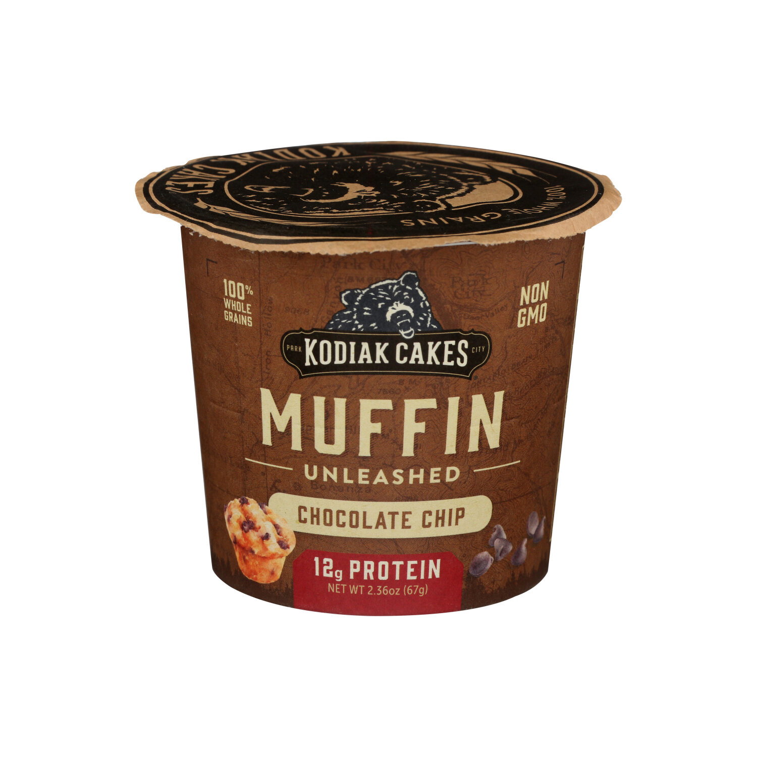 Kodiak Cakes Chocolate Chip Muffin Cup - 2.36 Ounce Image 1 of 4