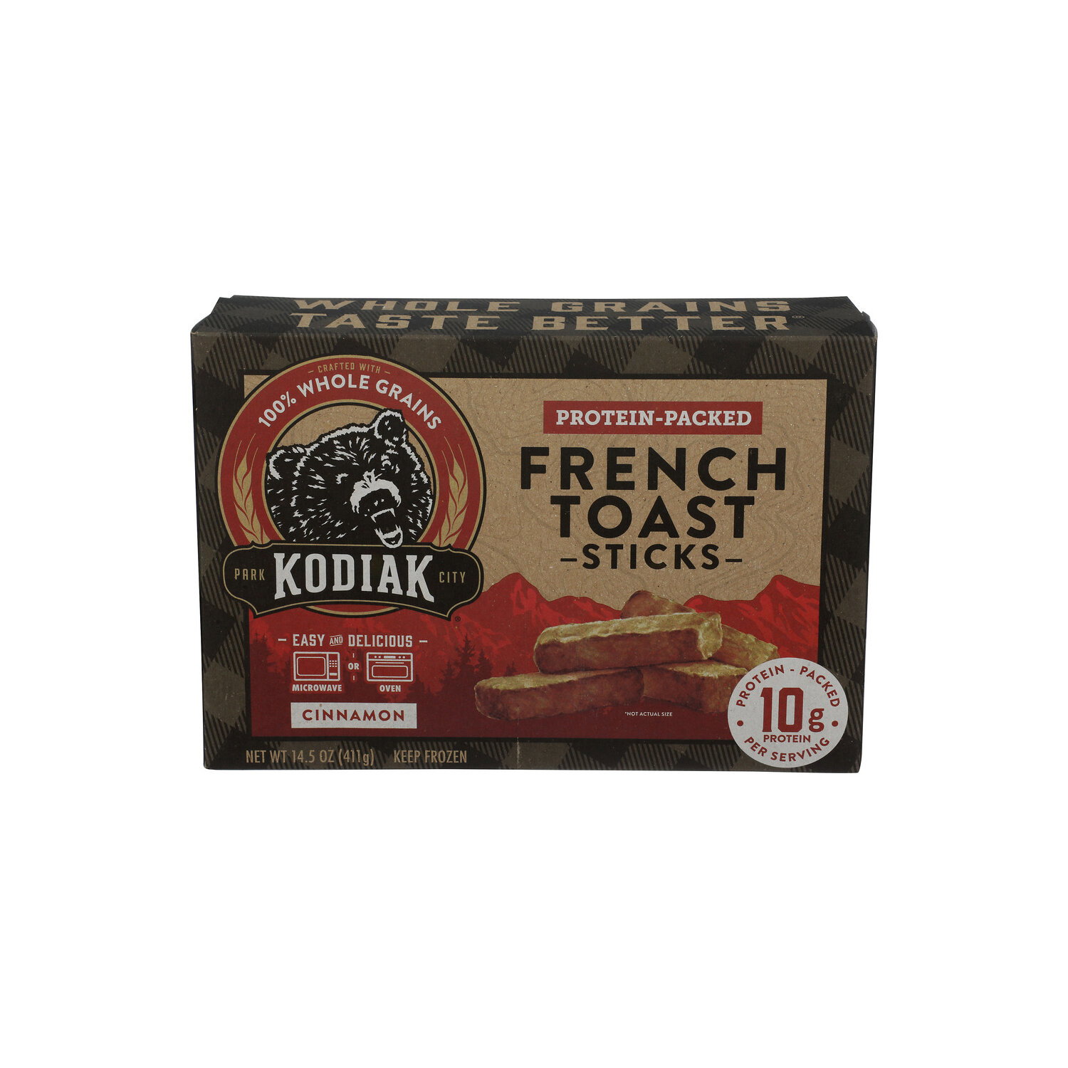 KODIAK CAKES Protein Packed Cinnamon French Toast Sticks - 14.5 Ounce Image 1 of 4