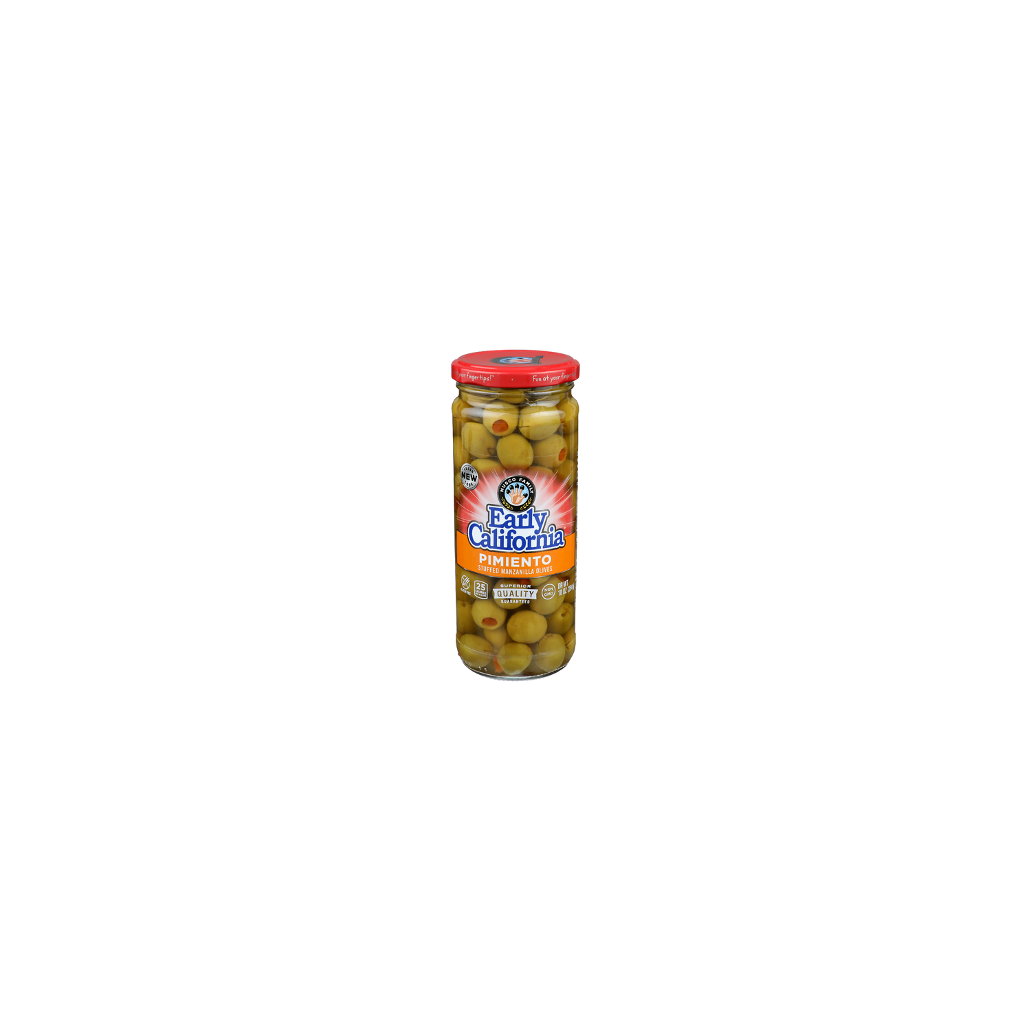 Musco Family Early California Manzanilla Pimiento Stuffed Olives - 10 Ounce Image 1 of 4