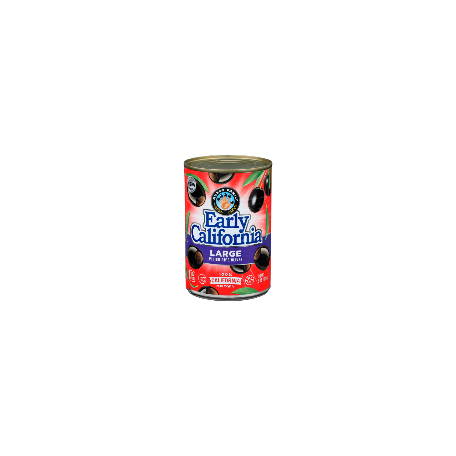 Musco Family Pearls Early California Large Pitted Ripe Olives - 6 Ounce Image 1 of 4