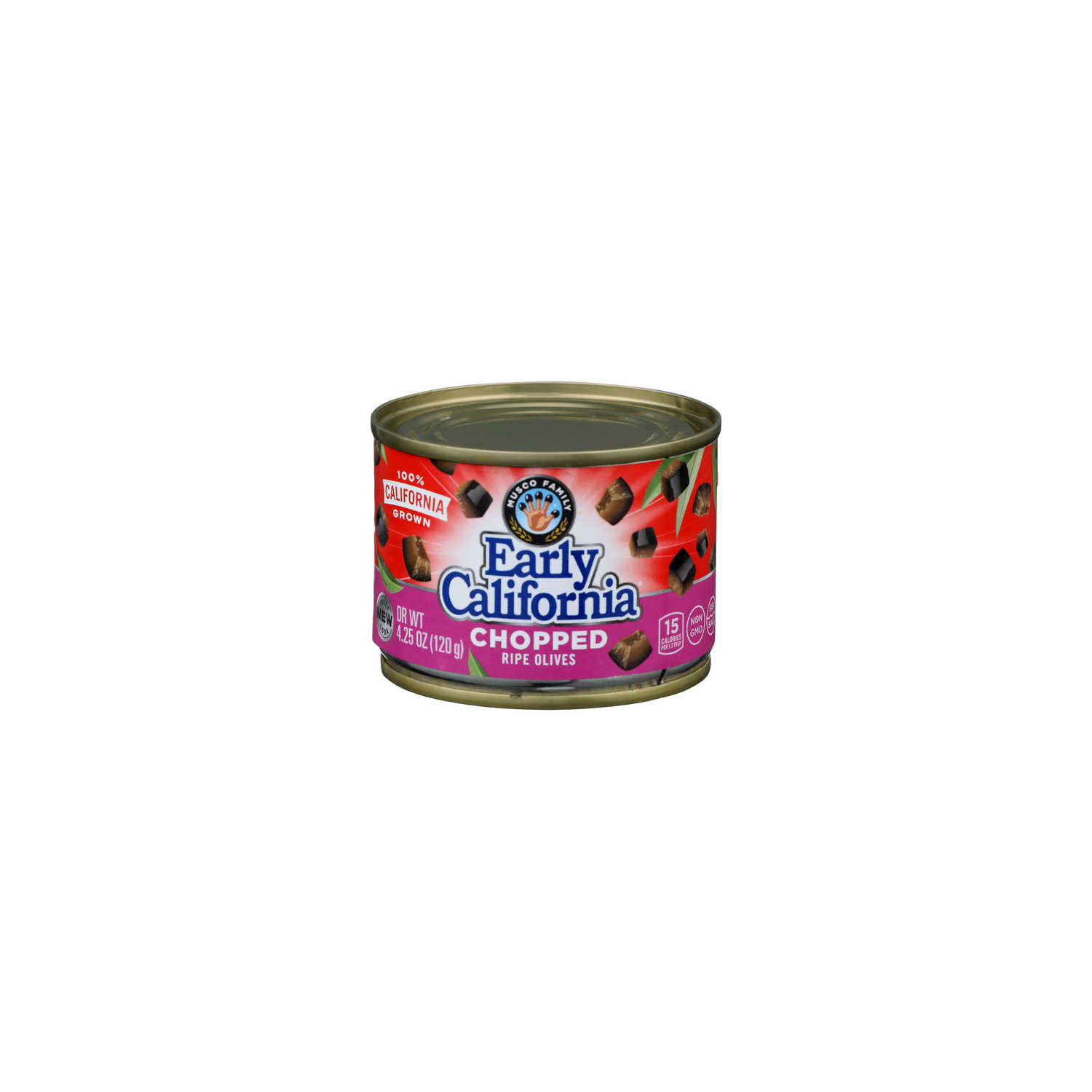 Musco Family Pearls Early California Chopped Ripe Olives - 4.25 Ounce Image 1 of 4