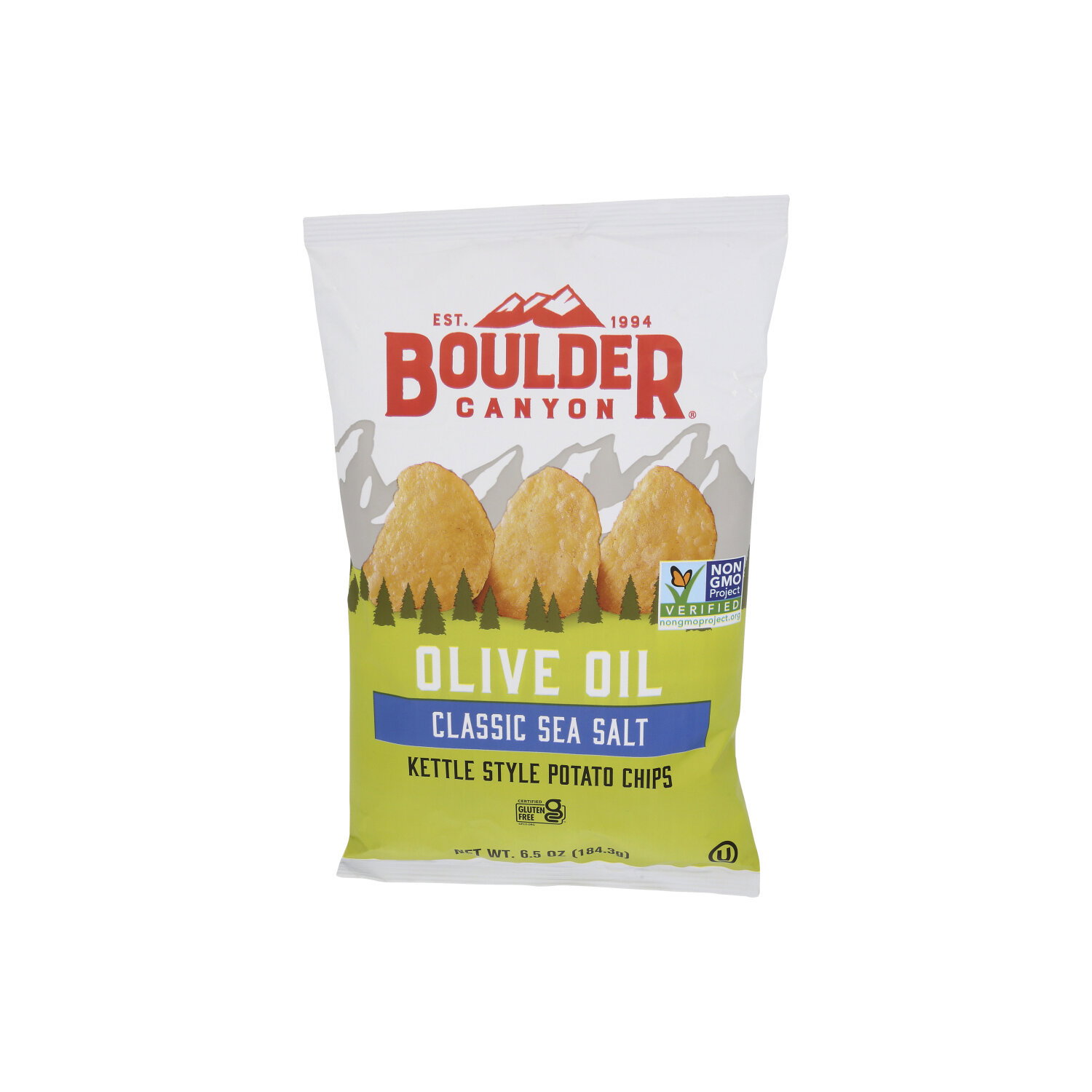 Boulder Canyon Sea Salt Kettle Chips Olive Oil - 6.5 Ounce Image 1 of 4