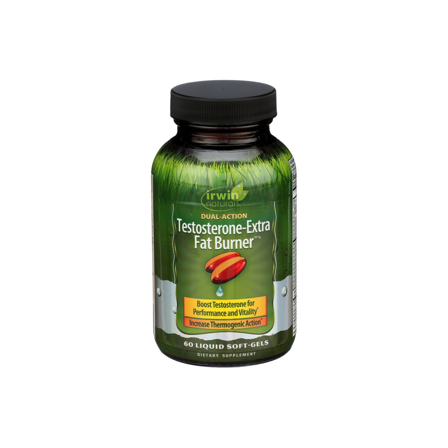 Irwin Naturals Testosterone Extra Fat Burner Softgels - 60 Count Image 1 of 2