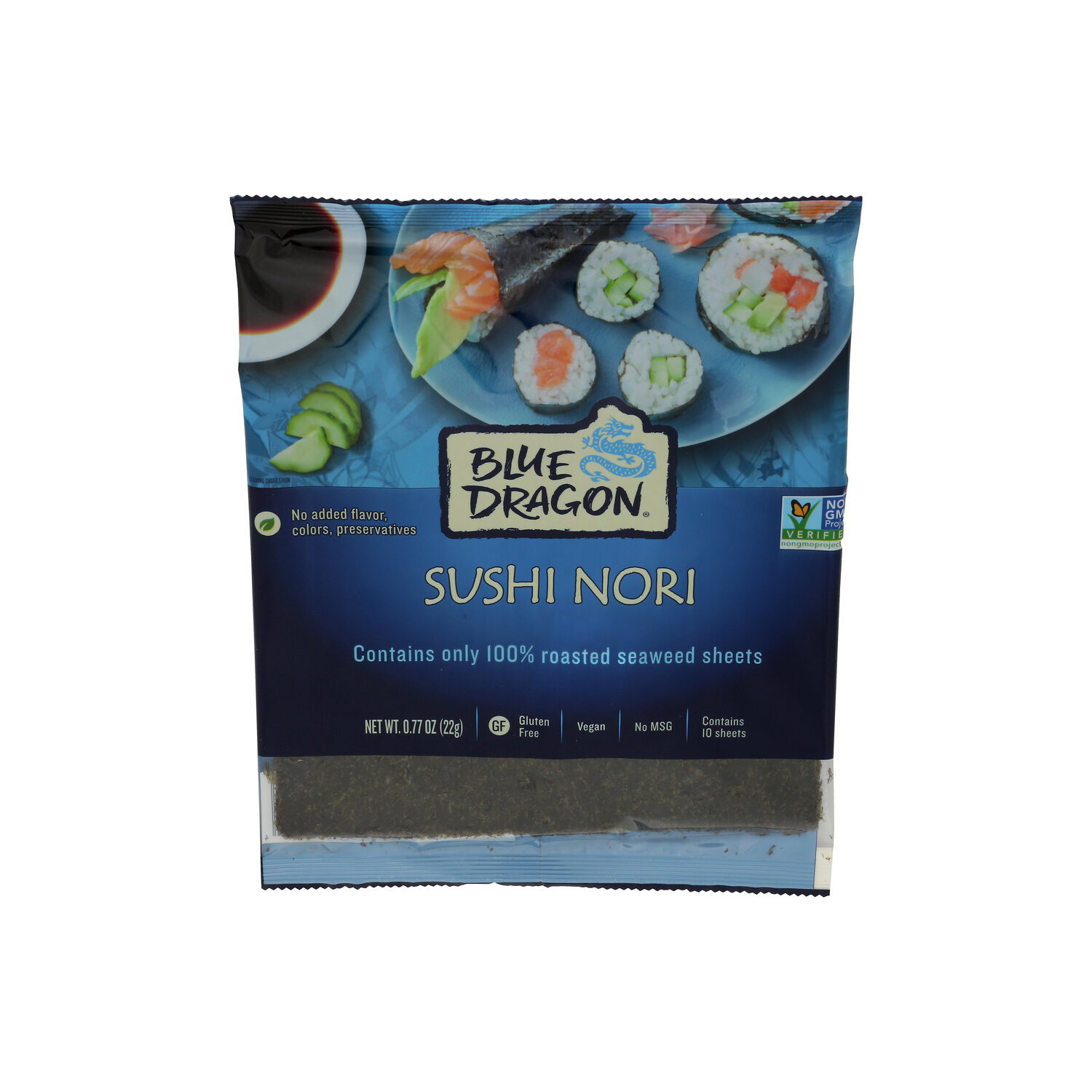 Blue Dragon Nori Ingredient Sushi Wrappers - 0.077 Ounce - 10