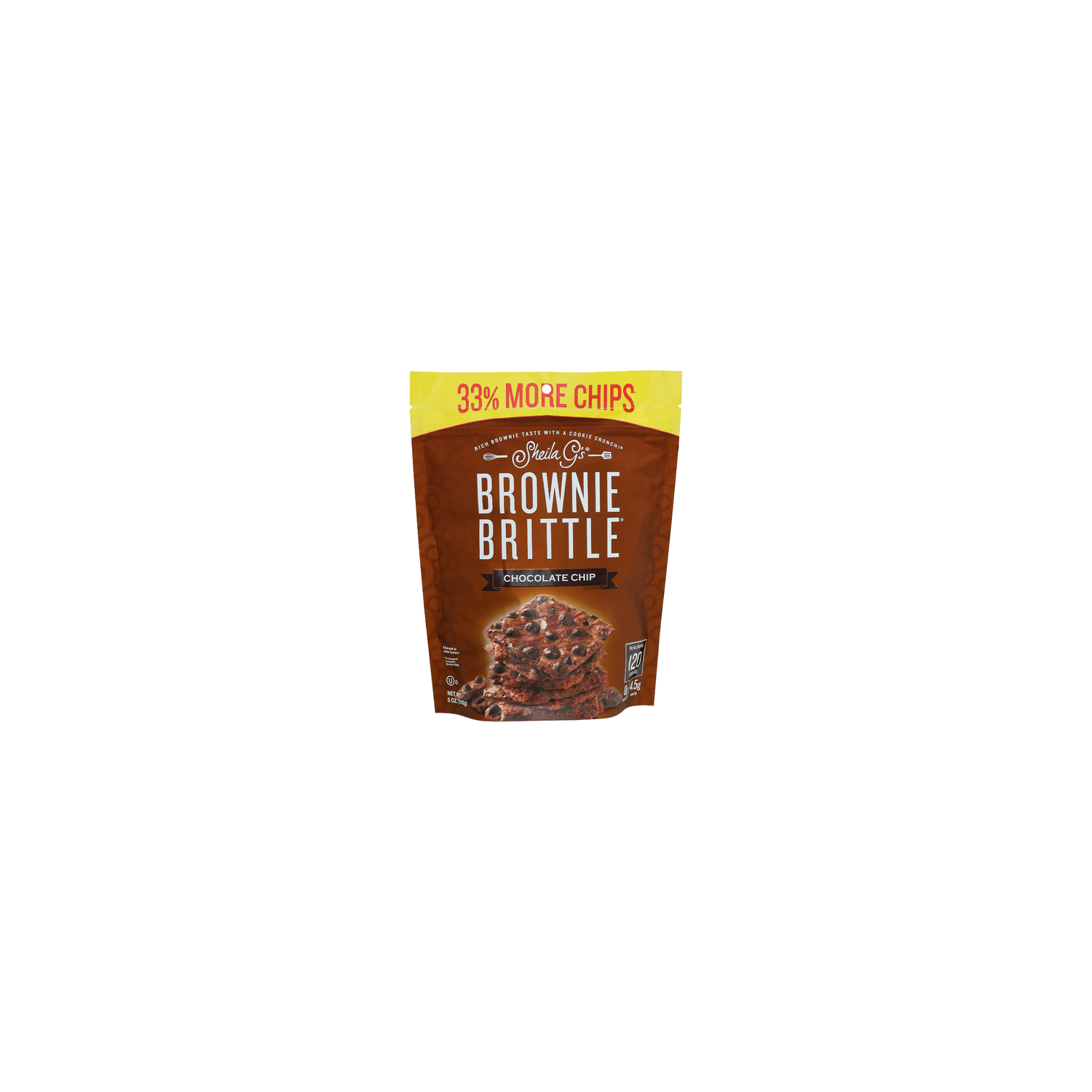 Sheila G's Brownie Brittle Chocolate Chip - 5 Ounce Image 1 of 4