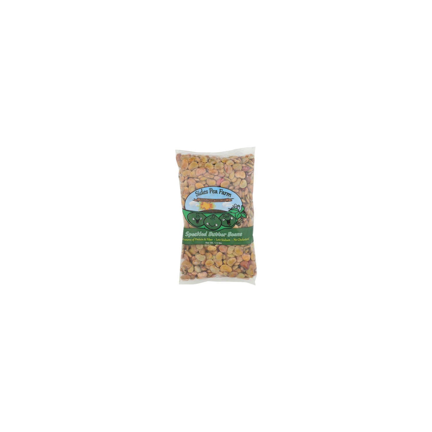 Sides Pea Farm Speckled Butter Beans - 1.5 Pound Image 1 of 3