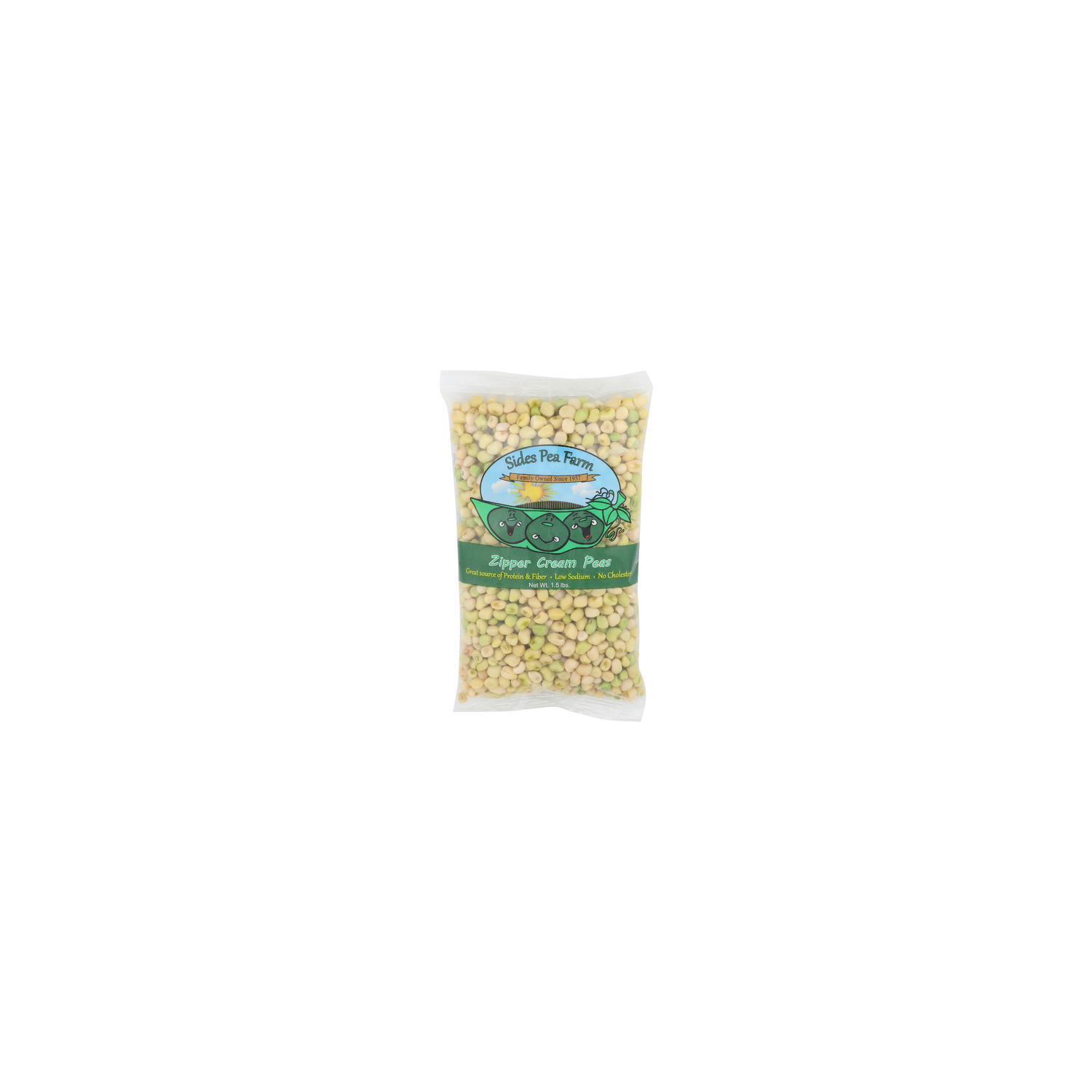 Sides Pea Farm Zipper Cream Peas - 1.5 Pound Image 1 of 3