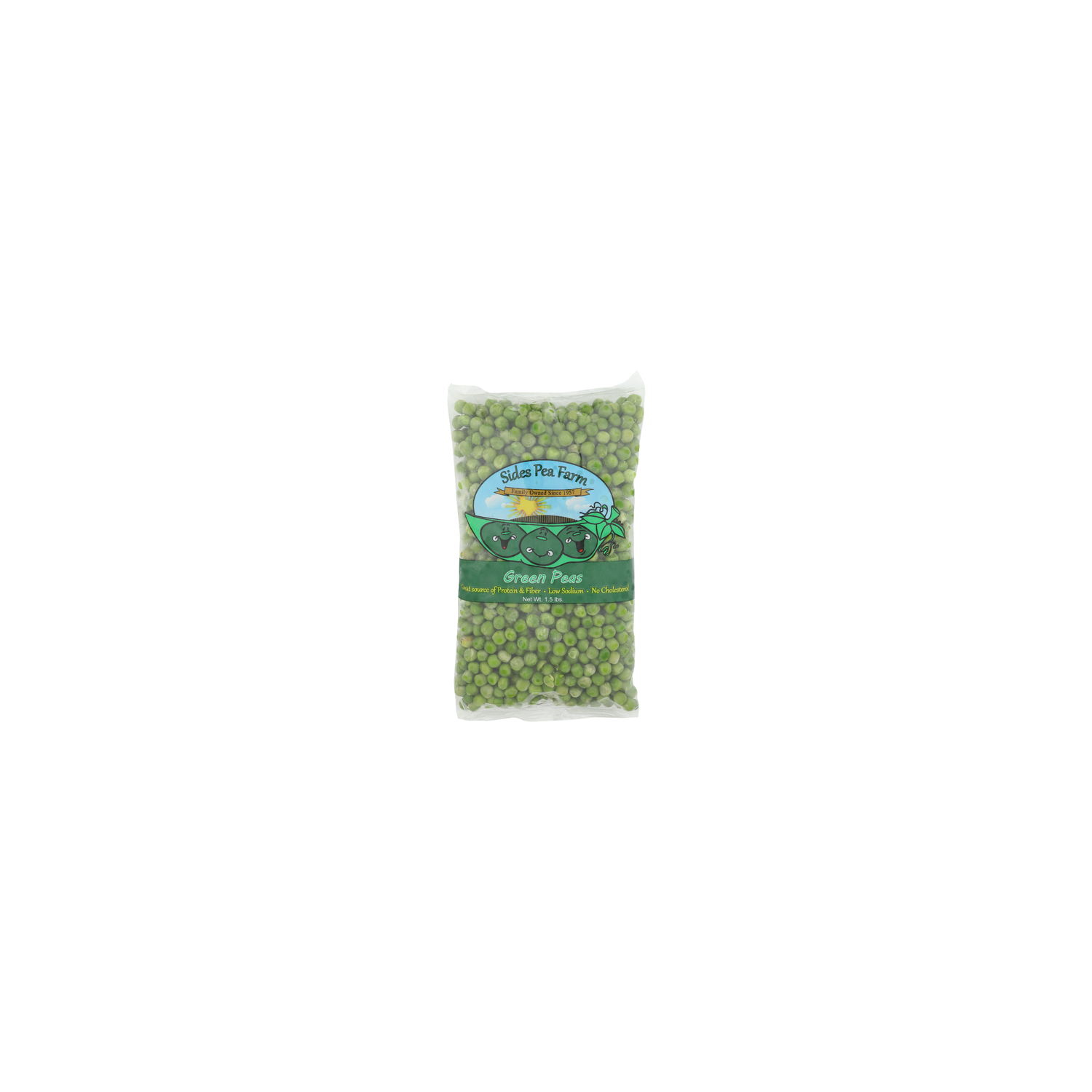 Sides Pea Farm Green Peas - 1.5 Pound Image 1 of 3