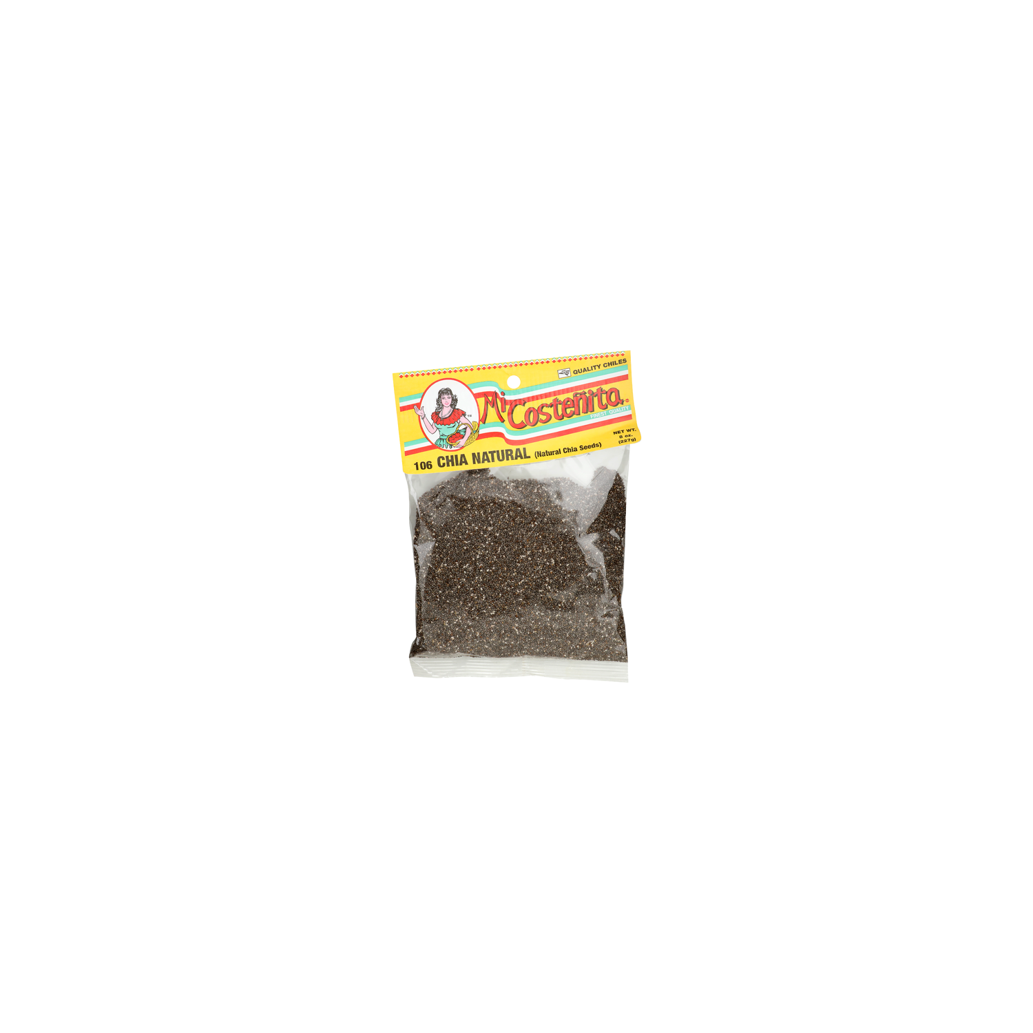 Mi Costenita Natural Chia Seeds - 8 Ounce - Brookshire's