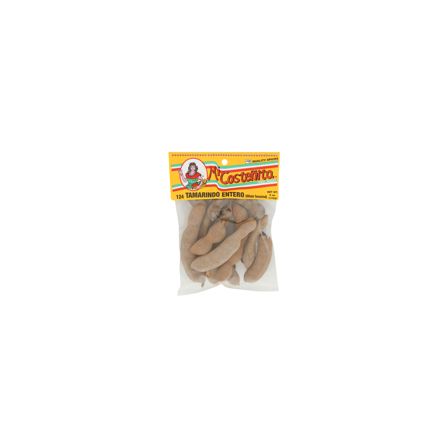Mi Costenita 124 Whole Tamarind - 5 Ounce Image 1 of 4