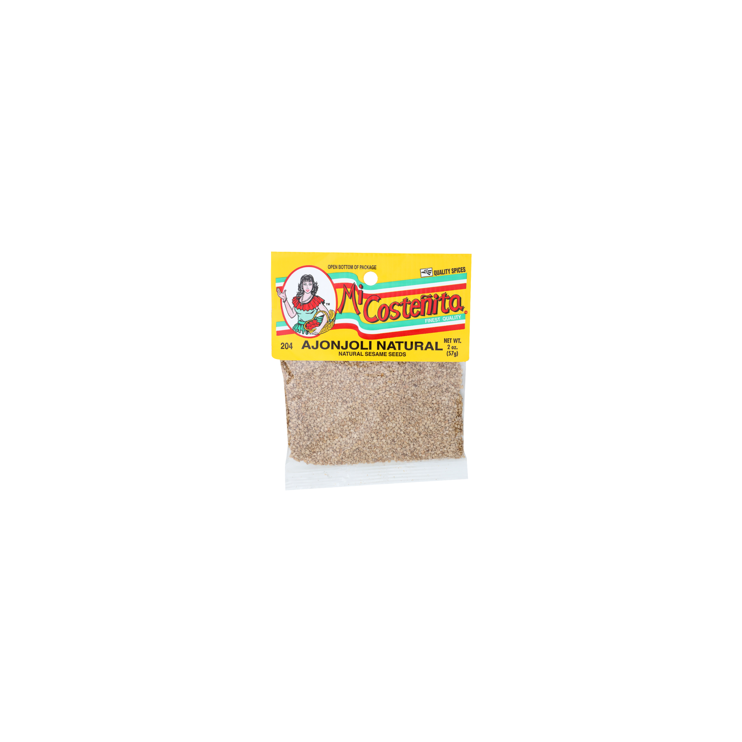Mi Costenita Natural Sesame Seeds - 2 Ounce Image 1 of 4