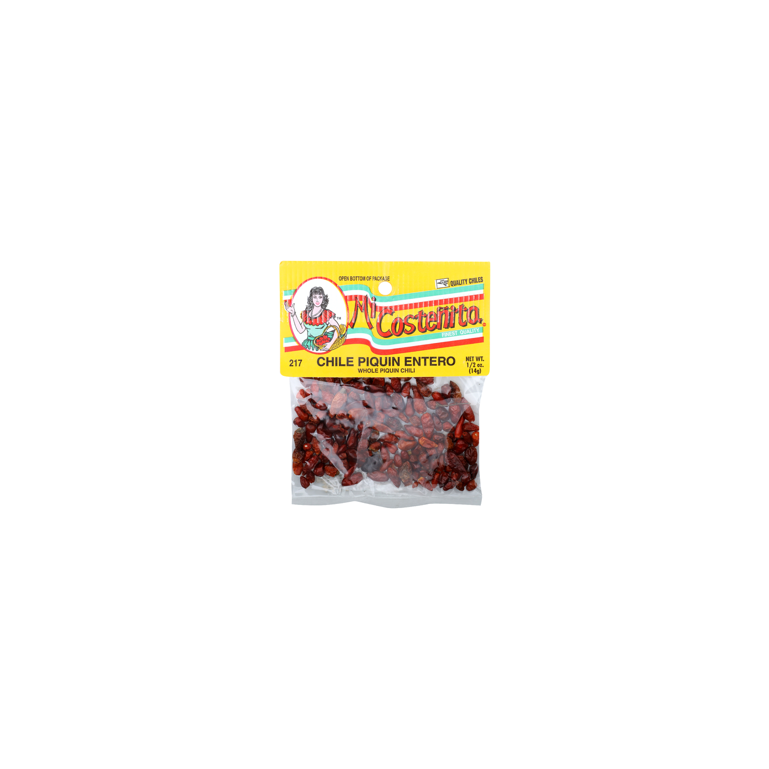 Micostenita Whole Piquin Chili - 0.5 Ounce Image 1 of 4