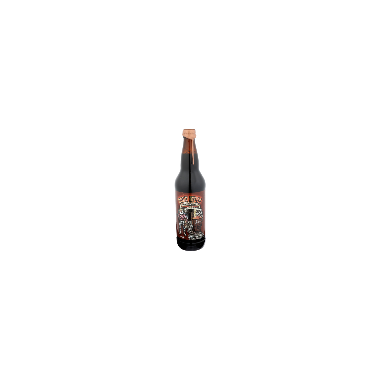 Gold Mine Root Beer - 22 Fluid Ounce Image 1 of 4