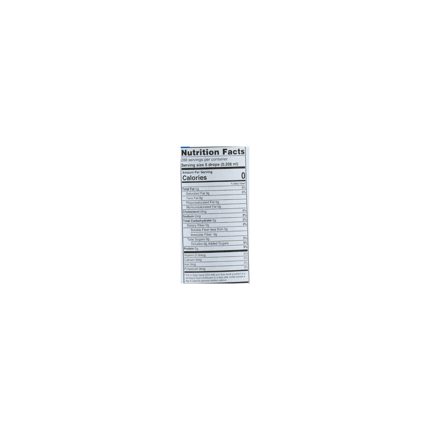 SWEETLEAF Sweet Drops Vanilla Crème Flavored Stevia Sweetener - 0.007 Fluid Ounce - 288 Count Image 1 of 2